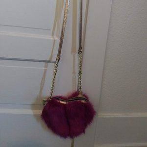 Betsey Johnson Betsey Johnson Fur Your Eyes Only Crossbody
